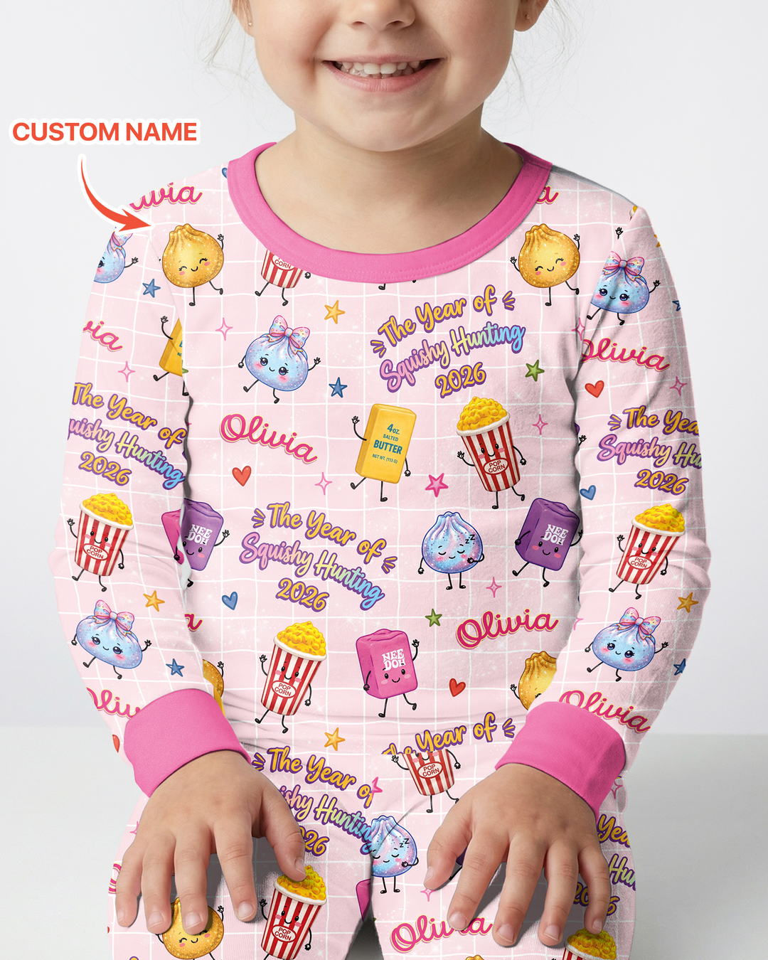 The Year of Squishy Hunting Bamboo Two Piece Long Sleeve Pajama Set