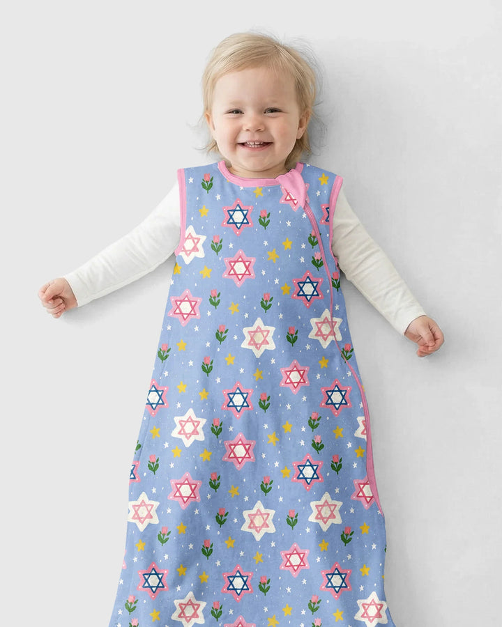 Starry Bloom Blessings Family Matching Bamboo Sleep Bag