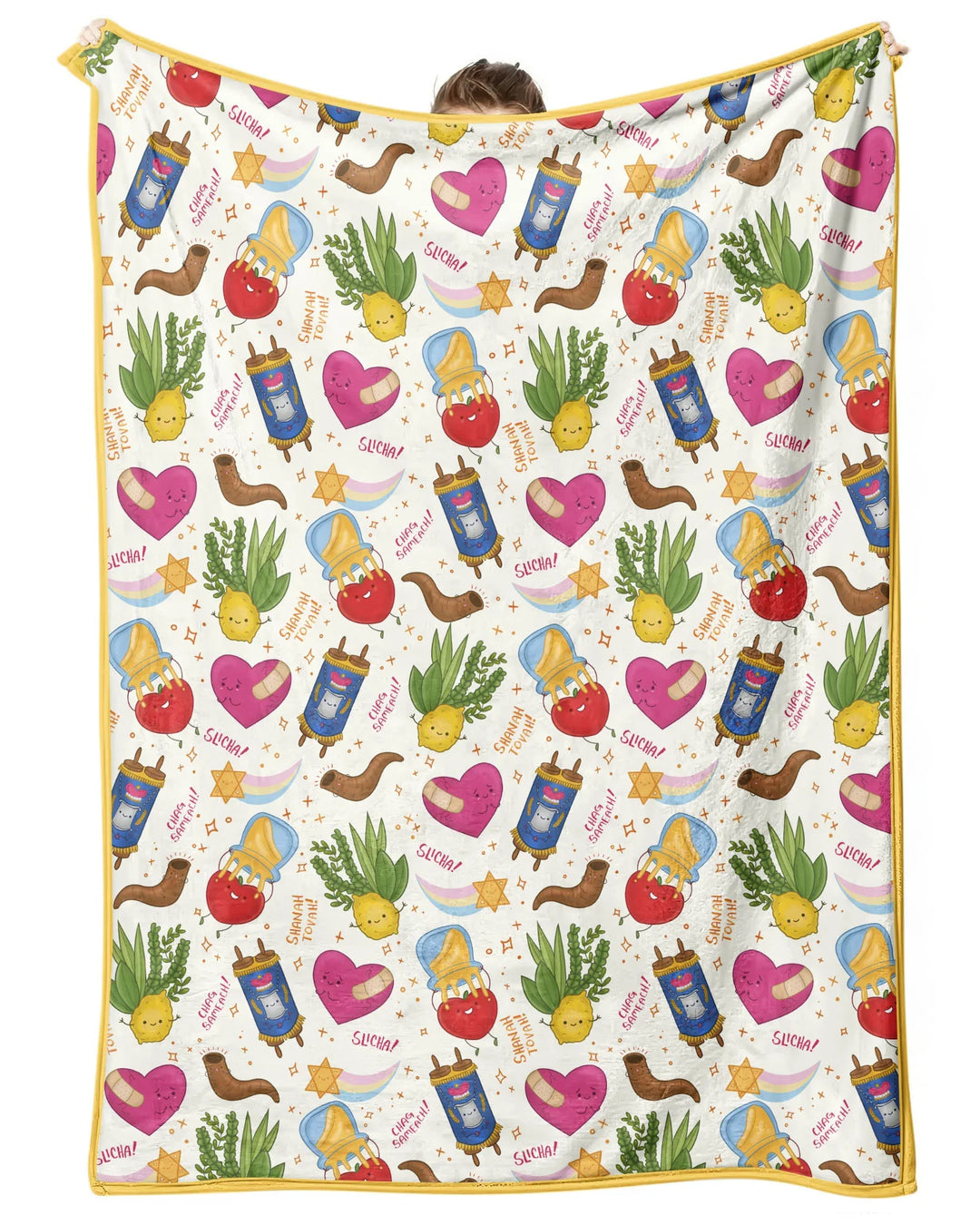 Jewish High Holidays Bamboo Blanket