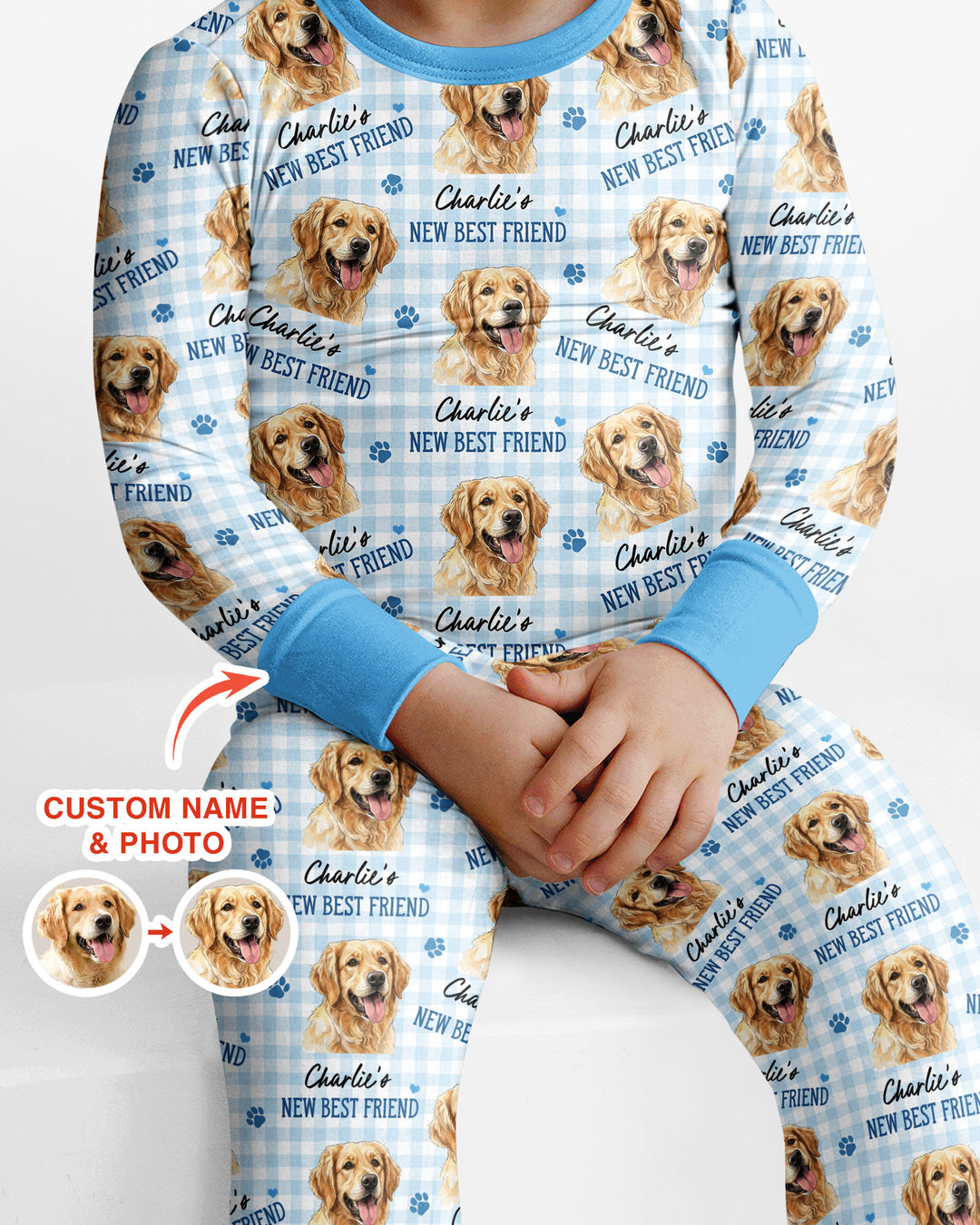 New Best Friend Bamboo Two Piece Long Sleeve Pajama Set