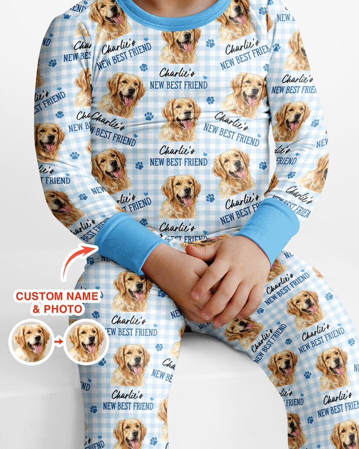New Best Friend Bamboo Two Piece Long Sleeve Pajama Set