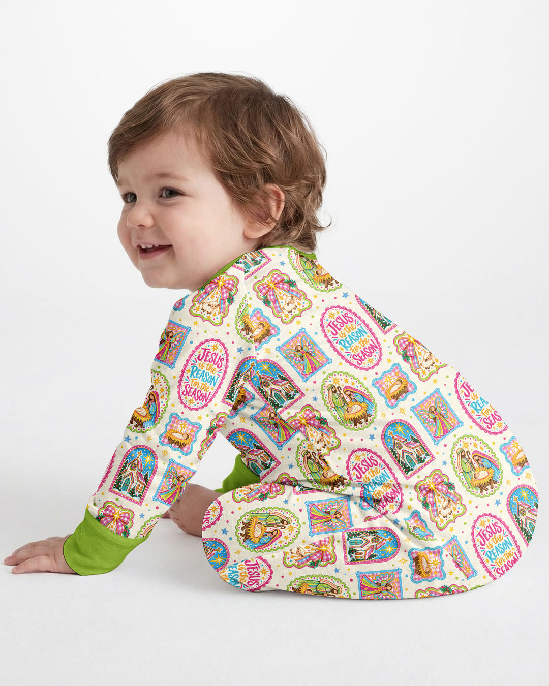 Nativity Jesus Is The Reason Bamboo Convertible Zippy