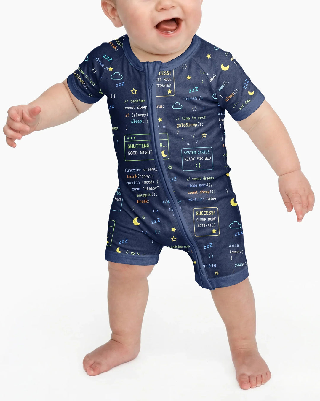It Techy Job Matching Dad and Son Bamboo Shorty Zippy