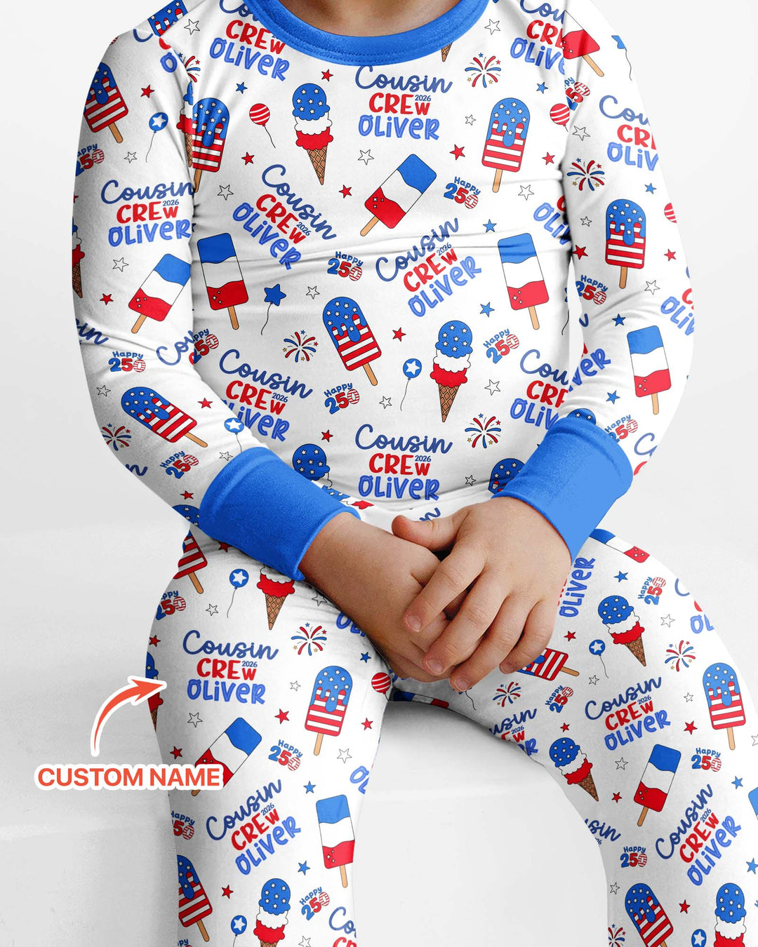 Conjunto de pijama de dos piezas de bambú con mangas largas, plantilla PERSONALIZADA
