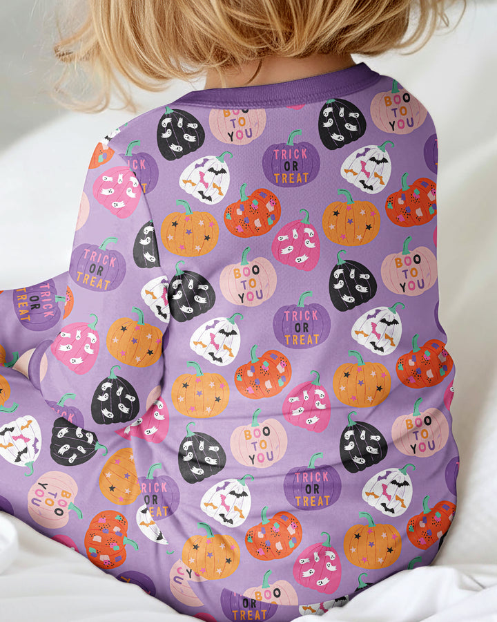 Boo Pumpkin Season Bamboo Convertible Zippy
