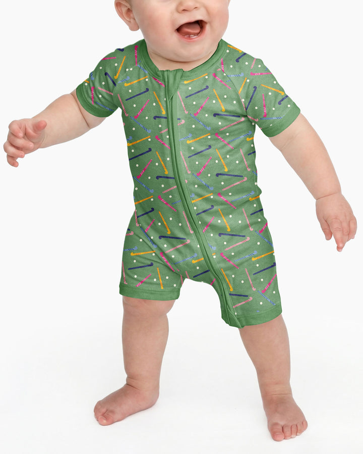Field Hockey Fun Bamboo Shorty Zippy