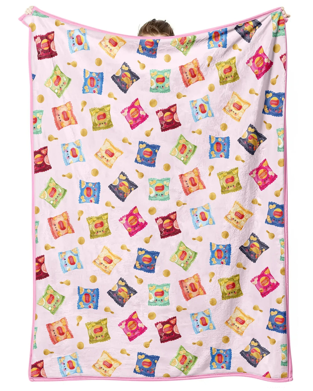 Potato Chips Bamboo Blanket