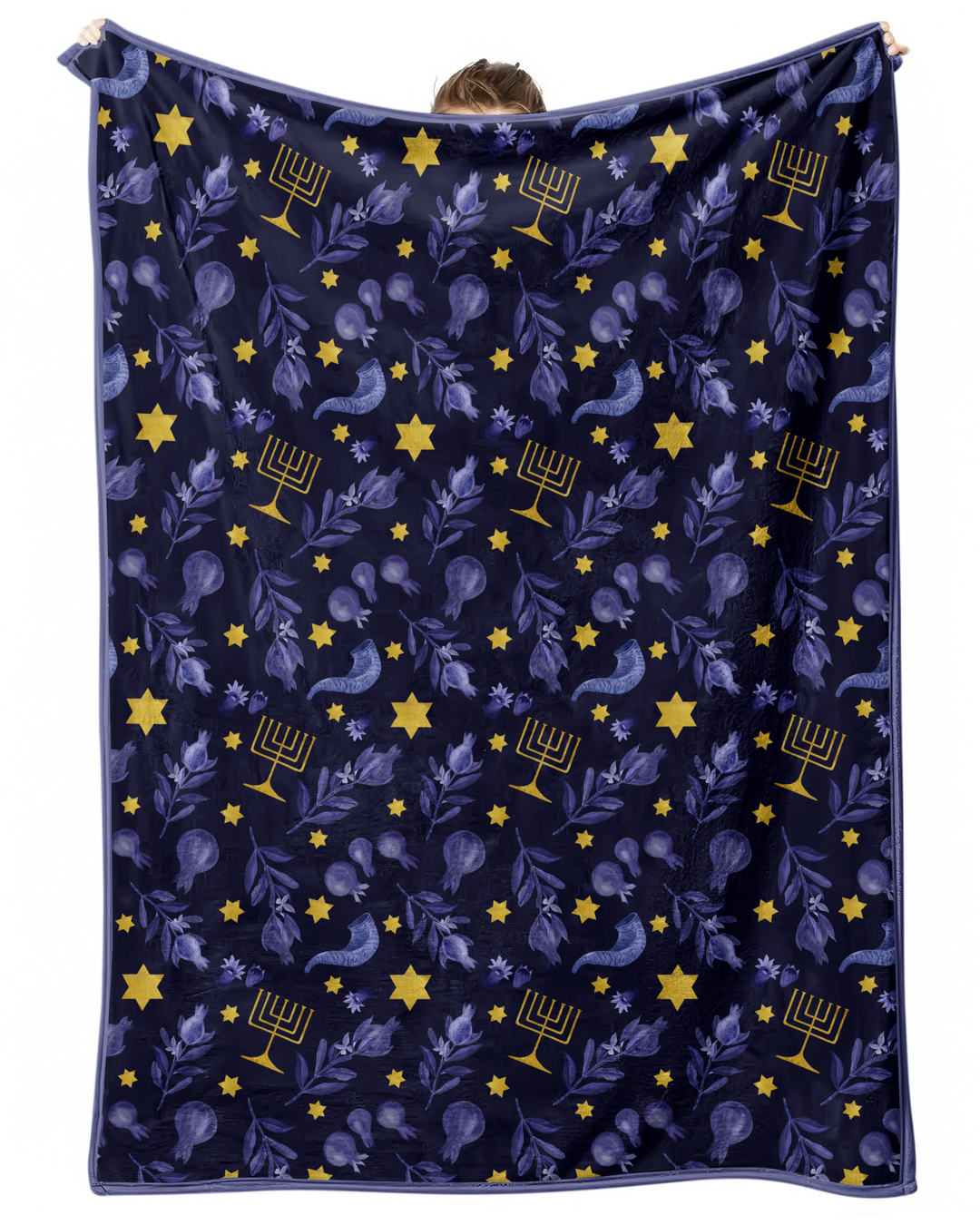 Rosh Hashanah Night Family Matching Bamboo Blanket