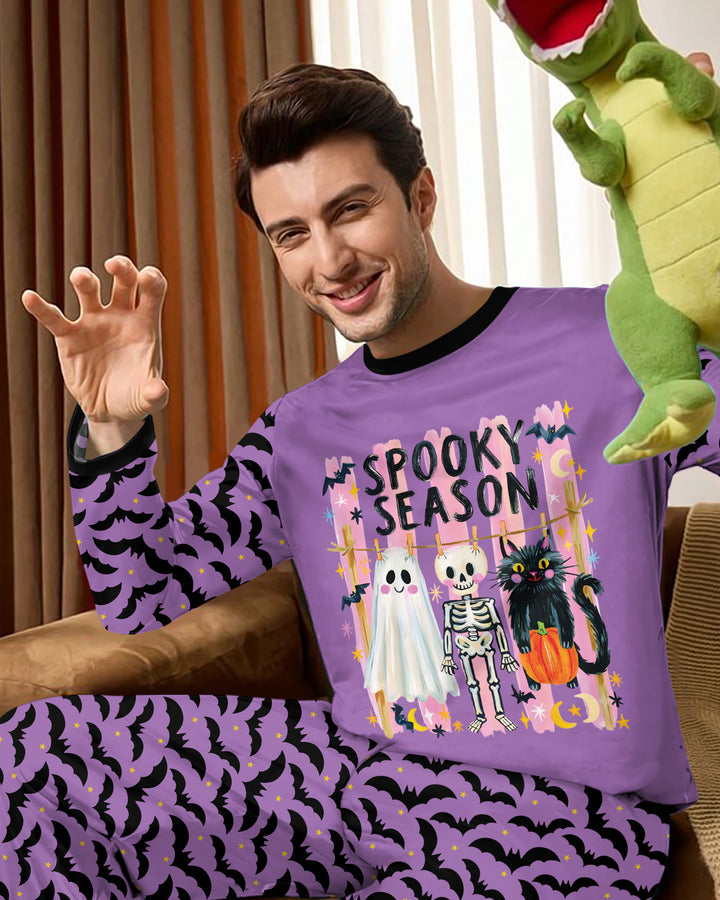 Bats & Boos Family Matching Bamboo Men's Pajama Set