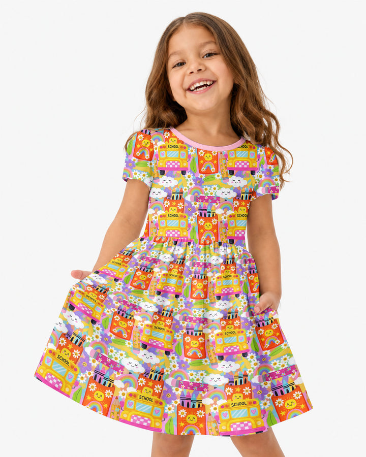 Vorlage Bambus Twirl Kleid