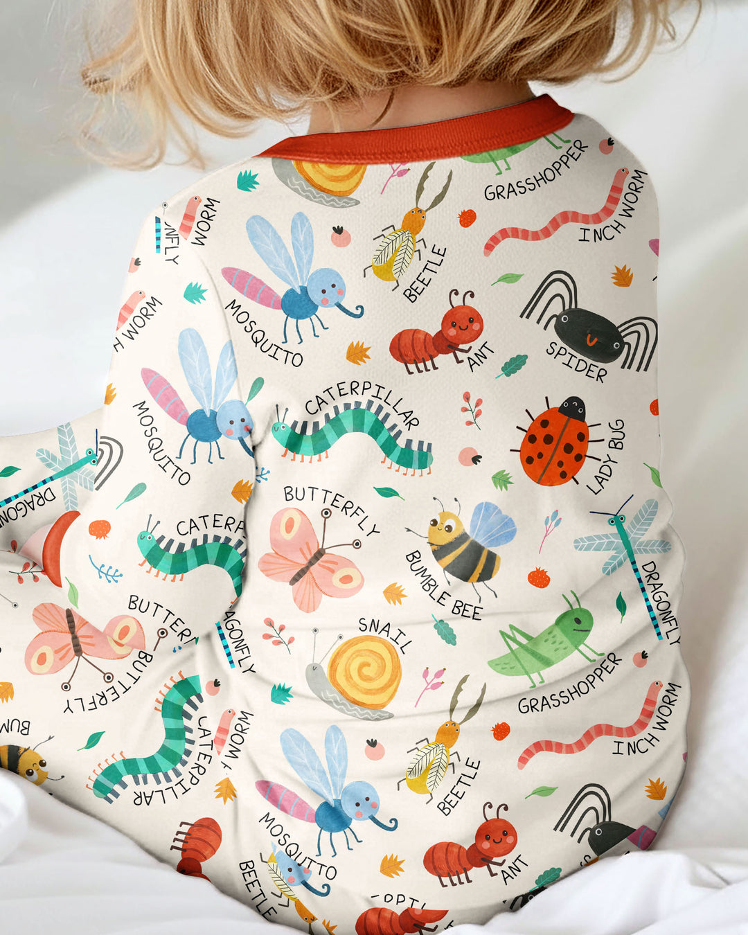 Bug Field Guide Bamboo Convertible Zippy