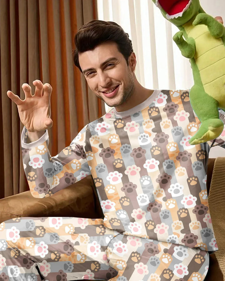 Grabby Paws Bamboo Men's Pajama Set