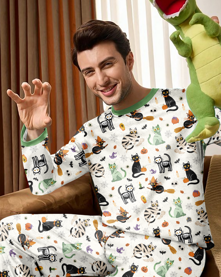 plantilla Conjunto de Pijama de Bambú para Hombre