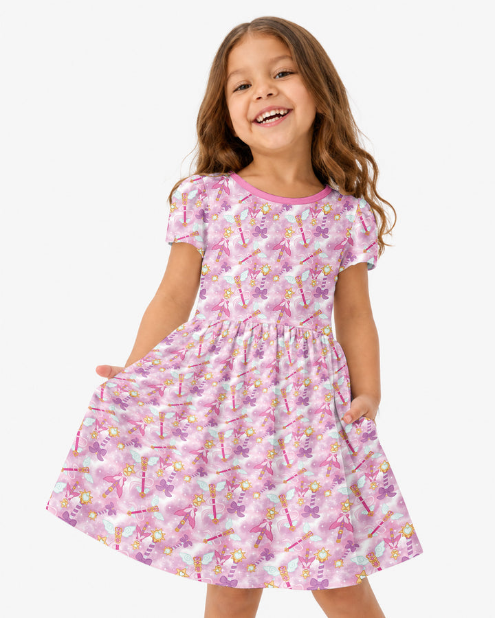 Vorlage Bambus Twirl Kleid