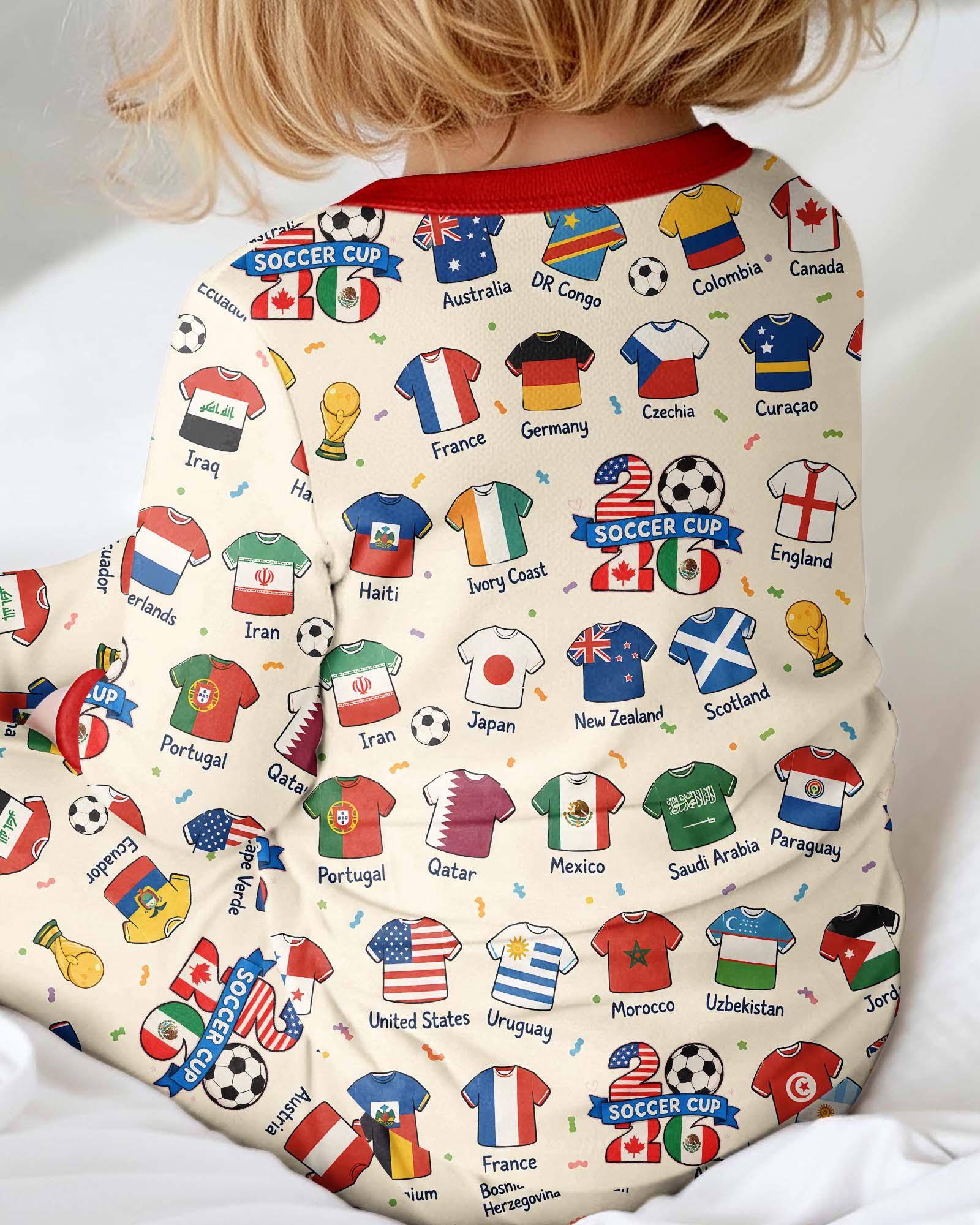 2026 Soccer World Jersey Flag Bamboo Convertible Zippy – Zumbamboo