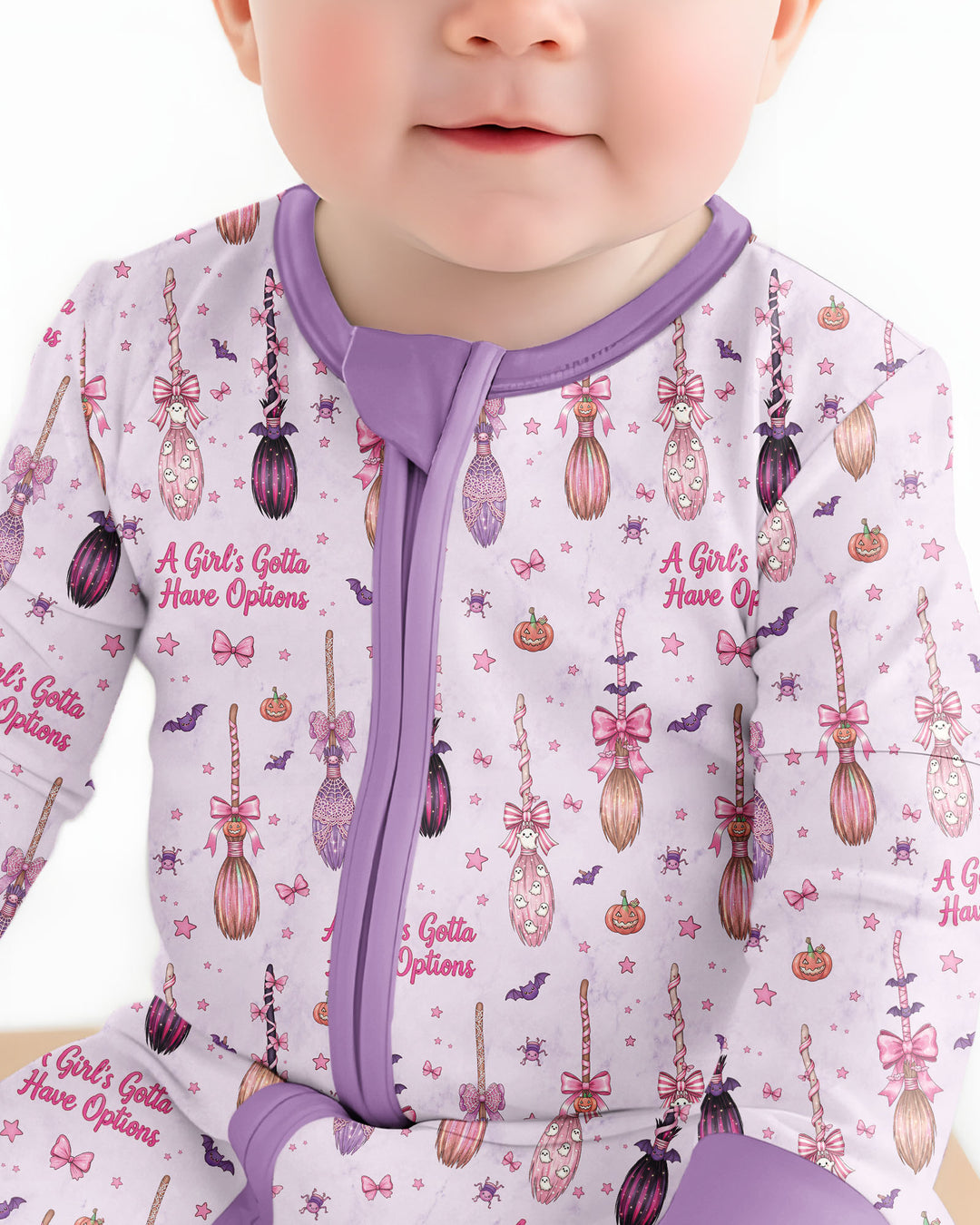 A Girl's Gotta Have Options Witch Brooms Bamboo Convertible Zippy