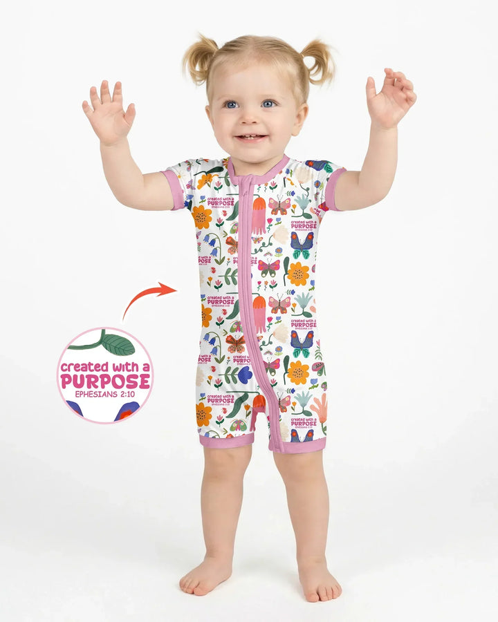 Created With A Purpose Bamboo Shorty Zippy