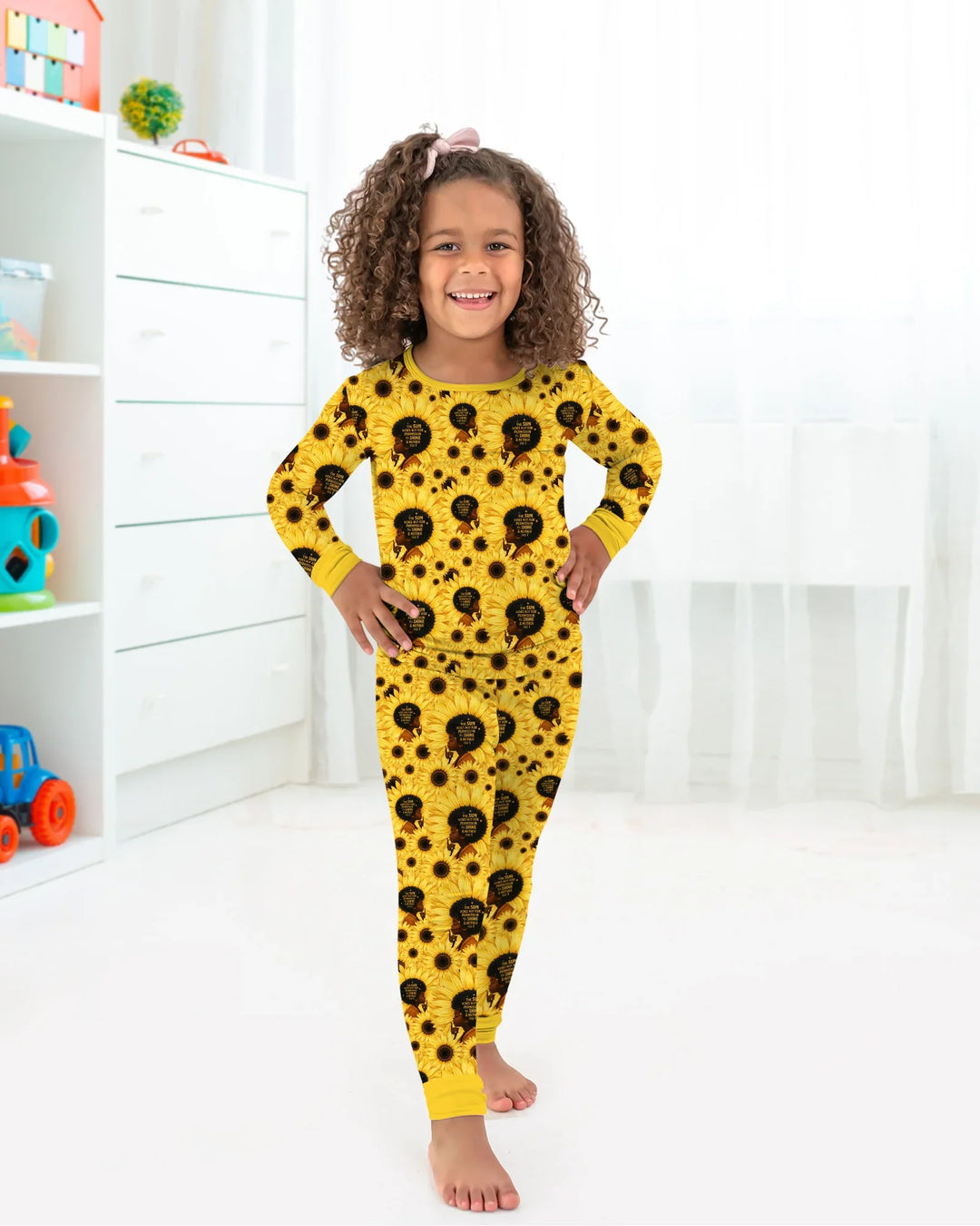 Sunflower Sunaya Bamboo Two Piece Long Sleeve Pajama Set