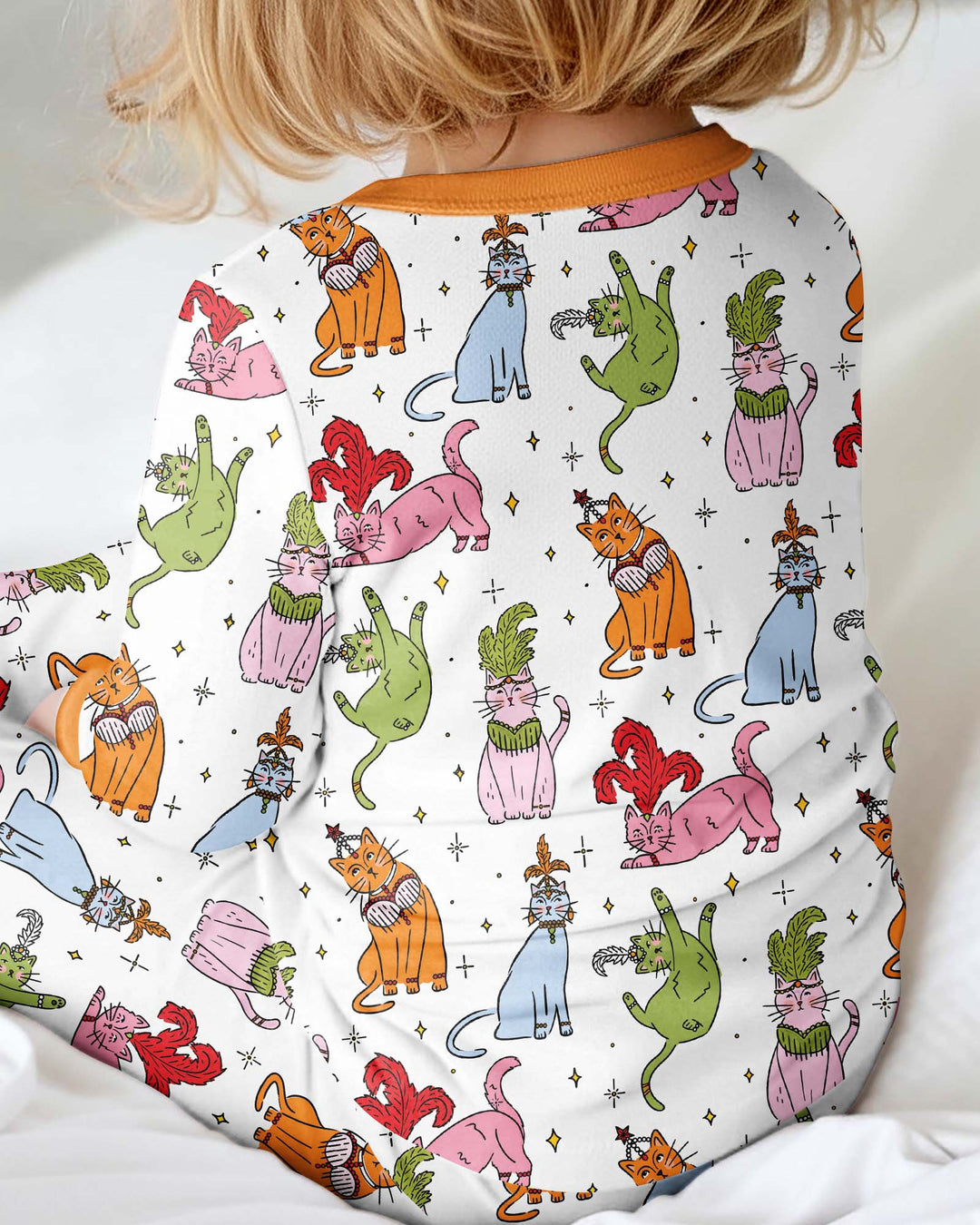 Whimsical Cats Bamboo Convertible Zippy