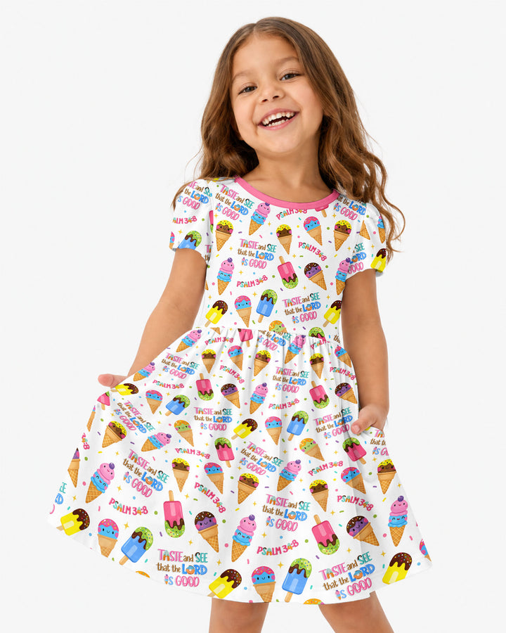 Vorlage Bambus Twirl Kleid