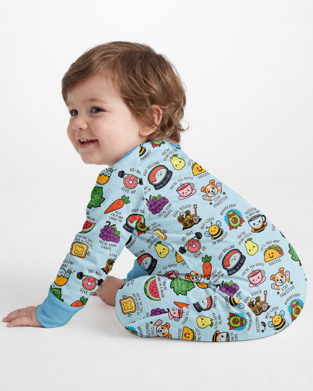 Cute Motivational Puns Bamboo Convertible Zippy