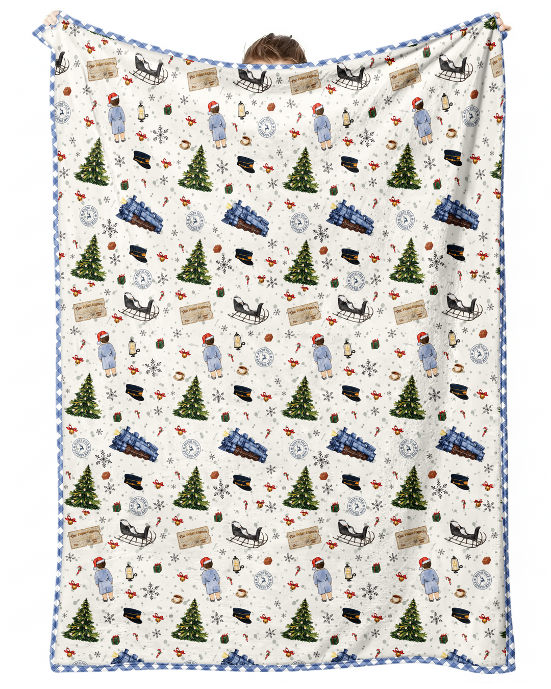 North Pole Adventure Bamboo Blanket