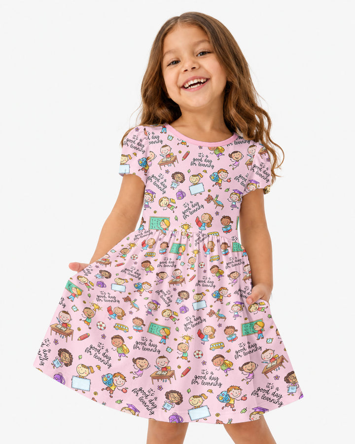Little Learners Adventure Bamboo Twirl Dress