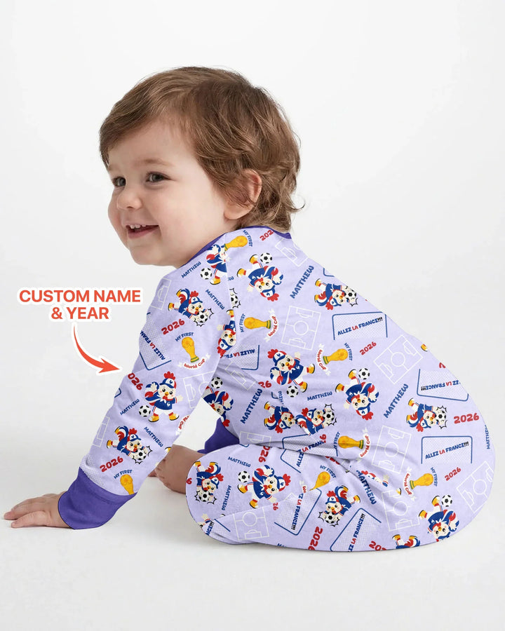 Gerippte Babykleidung mit individuellem Foto - Weich &amp; Skizzenhaft