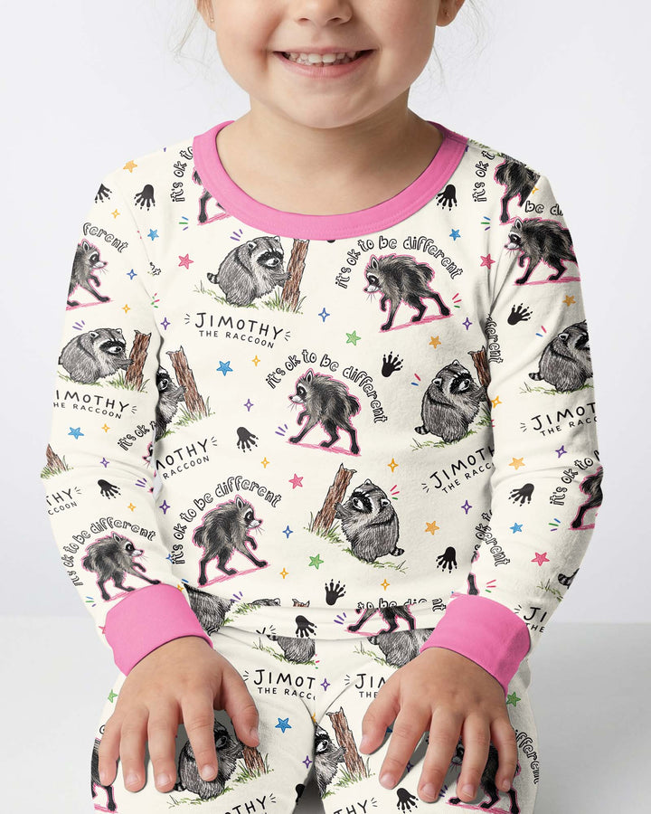 It's Okay to be Jimothy Bamboo Two Piece Long Sleeve Pajama Set