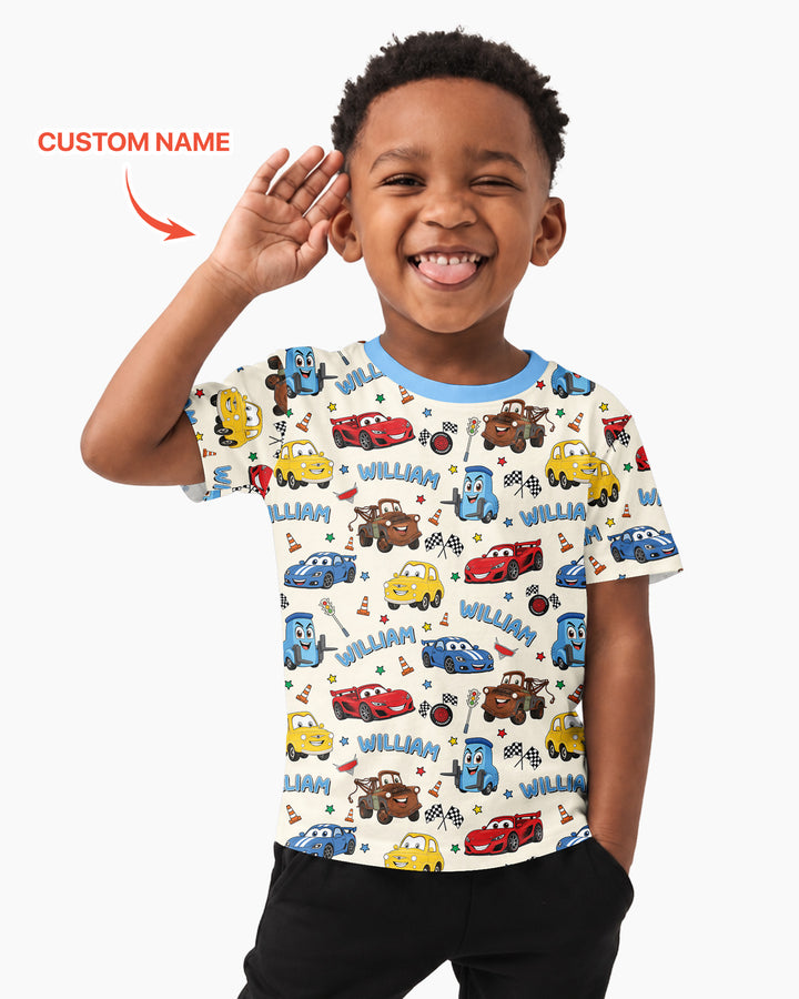 Car Movie Bamboo Crewneck T-Shirt