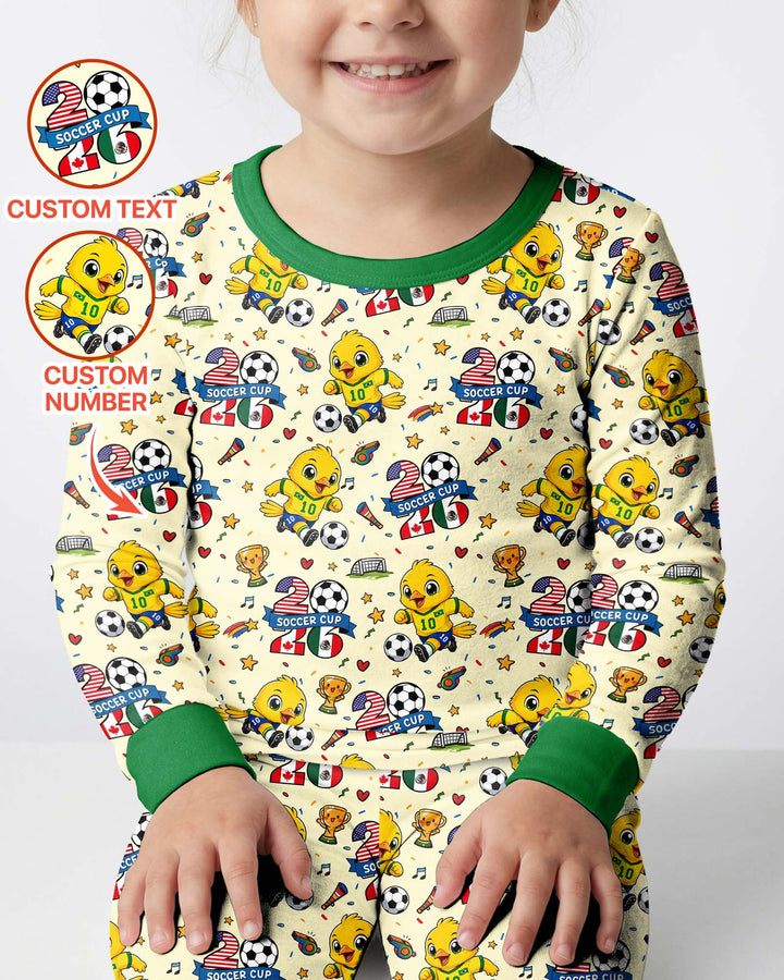 Conjunto de pijama de dos piezas de bambú con mangas largas, plantilla PERSONALIZADA