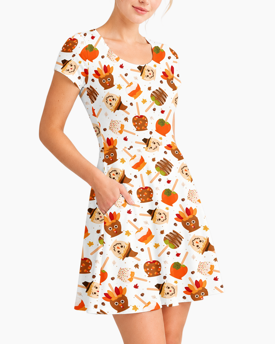 Plantilla Vestido de Bambú Twirl