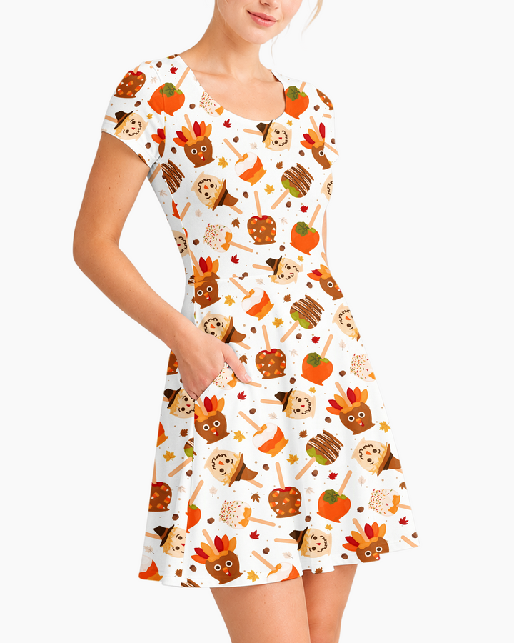 Plantilla Vestido de Bambú Twirl