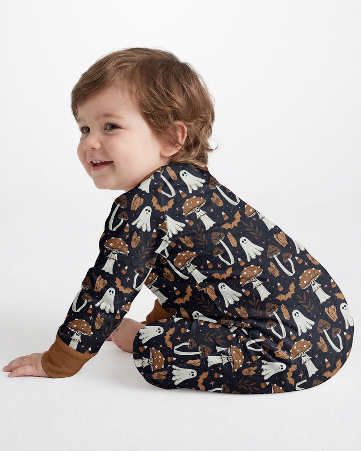 Retro Halloween Whimsy Bamboo Convertible Zippy
