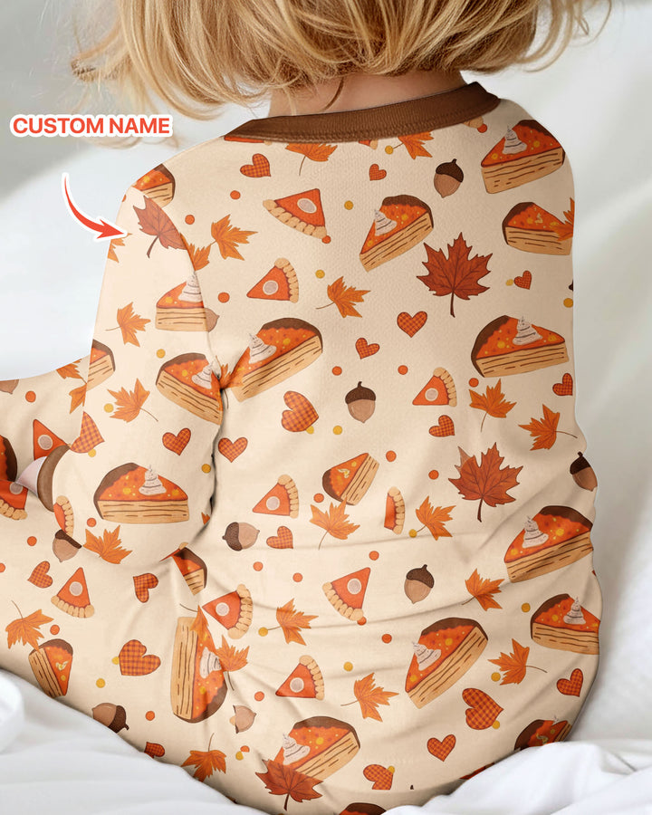 Custom Name My First Thanksgiving Bamboo Convertible Zippy