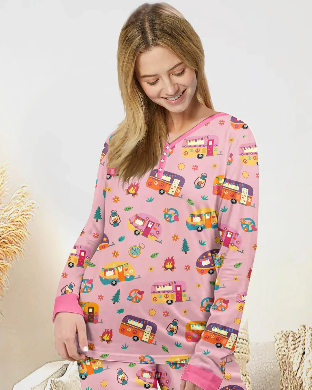 Pijama para mujer Happy Little Camper