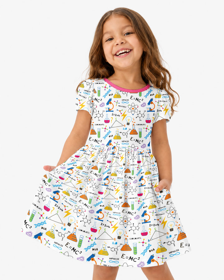 Science Explorer Family Matching Bamboo Twirl Dress