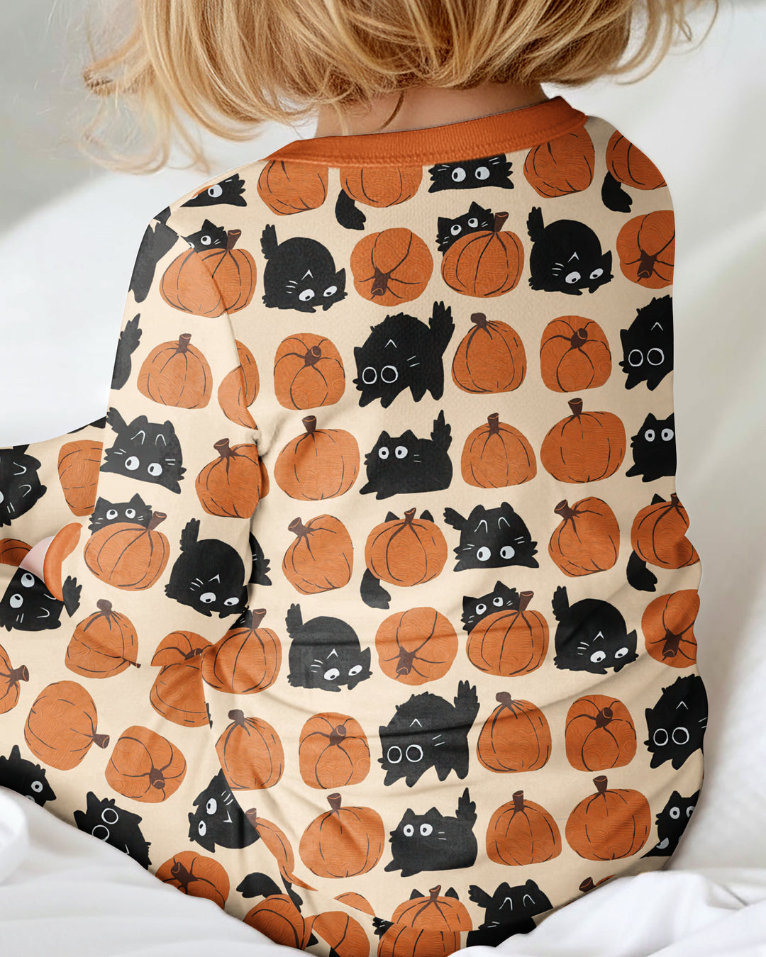 Black Cat Pumpkins Bamboo Convertible Zippy