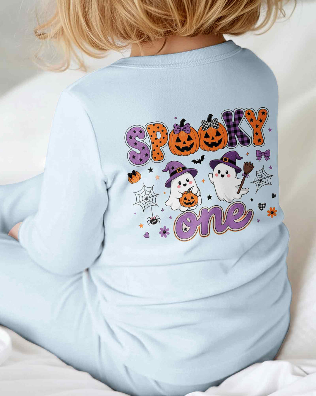Personalized Spooky One Baby Boo Halloween First Birthday Bamboo Convertible Zippy
