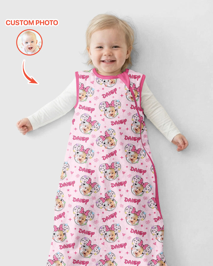 Custom Photo Little Princess Bamboo Sleep Bag