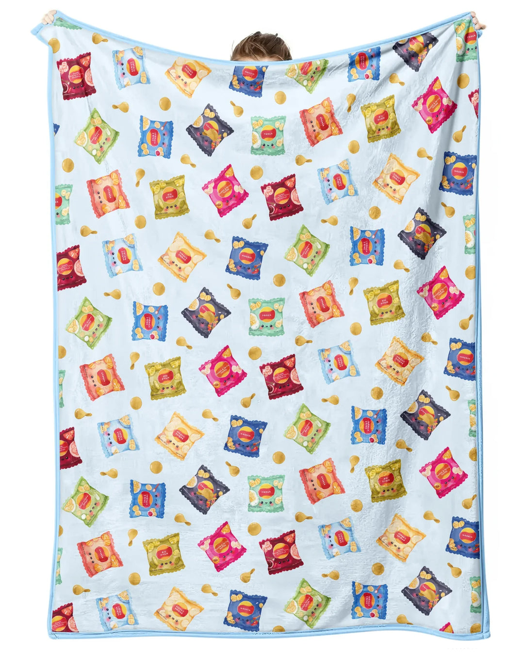 Potato Chips Bamboo Blanket