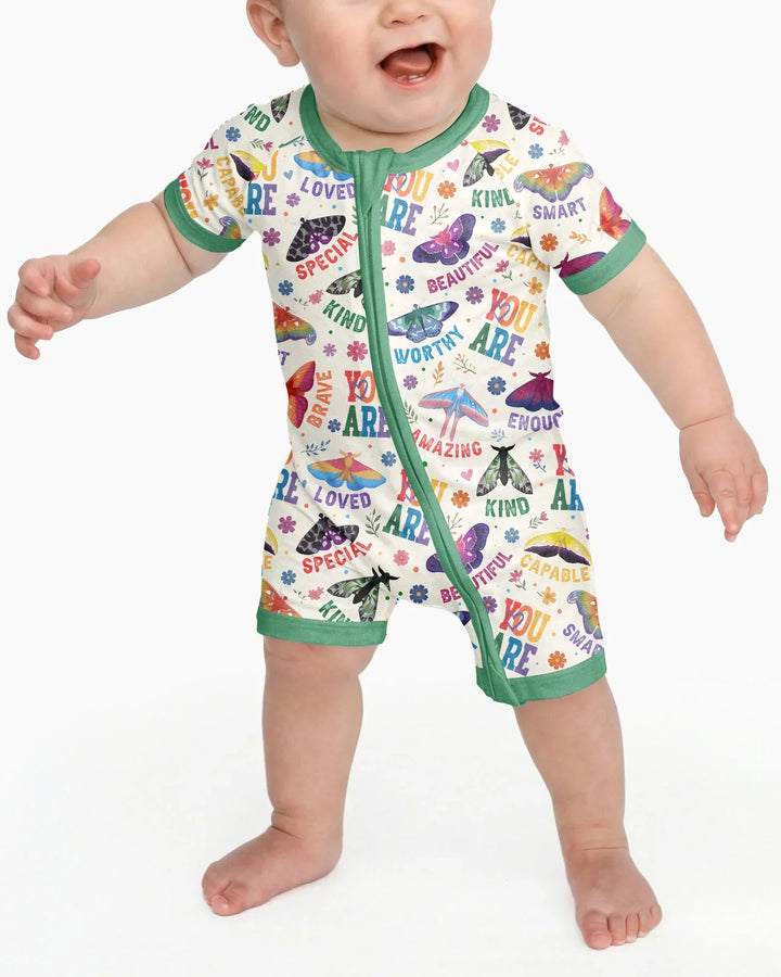 Proud Wings Family Matching Bamboo Shorty Zippy