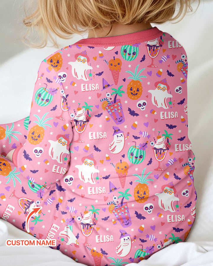 Summerween Doodles Bamboo Convertible Zippy
