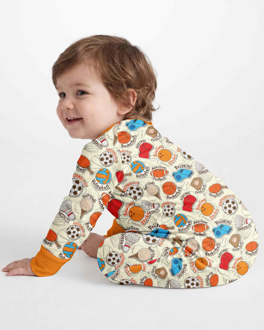 Gerippte Babykleidung mit individuellem Foto - Weich &amp; Skizzenhaft