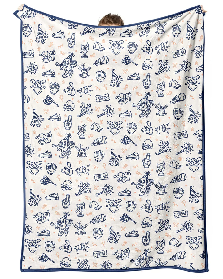 Ballpark Bash Bamboo Blanket