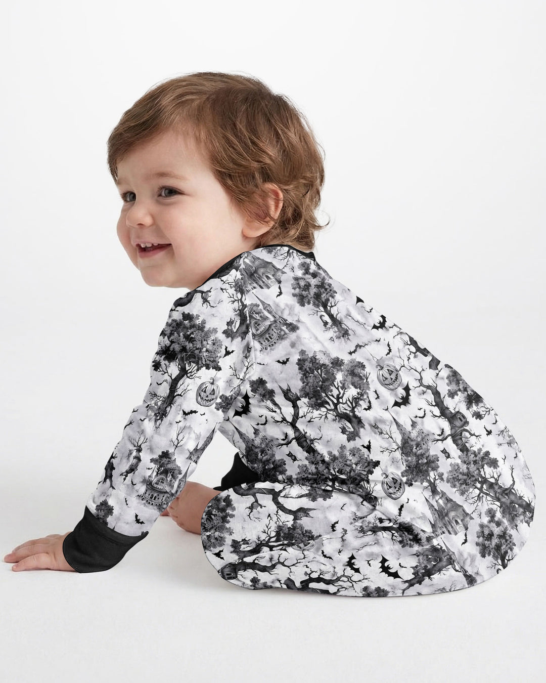Gothic Halloween Chinoiserie Bamboo Convertible Zippy