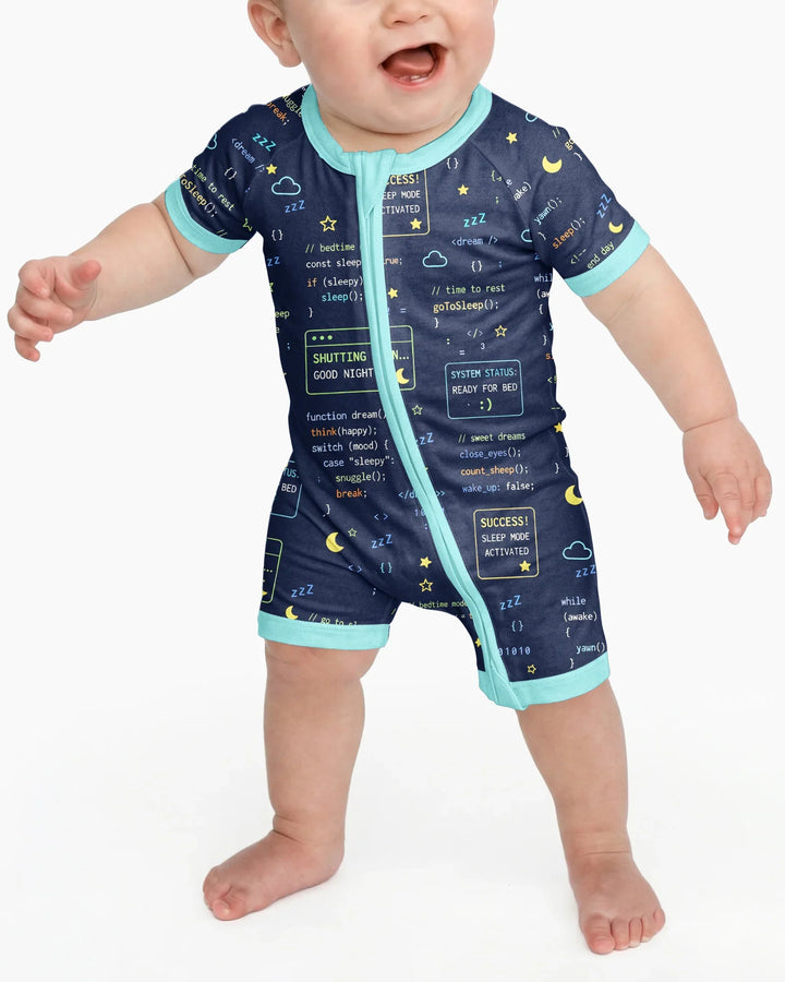 It Techy Job Matching Dad and Son Bamboo Shorty Zippy