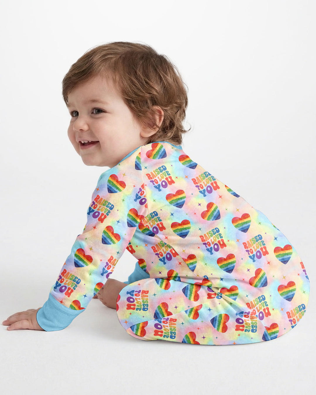 Gerippte Babykleidung mit individuellem Foto - Weich &amp; Skizzenhaft
