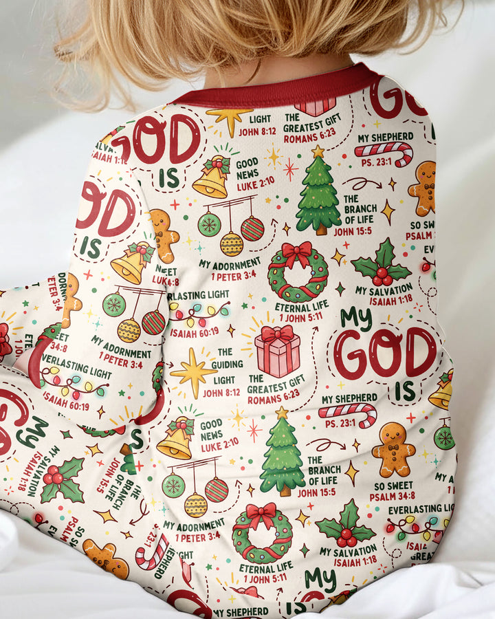 Christmas My God Is Bamboo Convertible Zippy