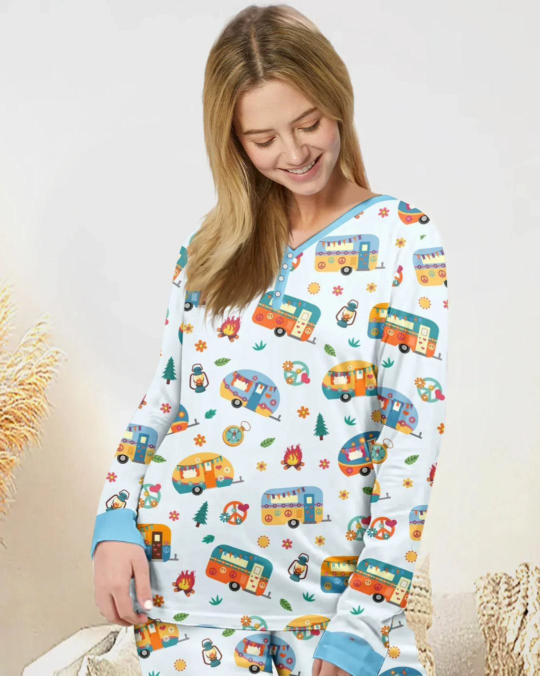 Pijama para mujer Happy Little Camper